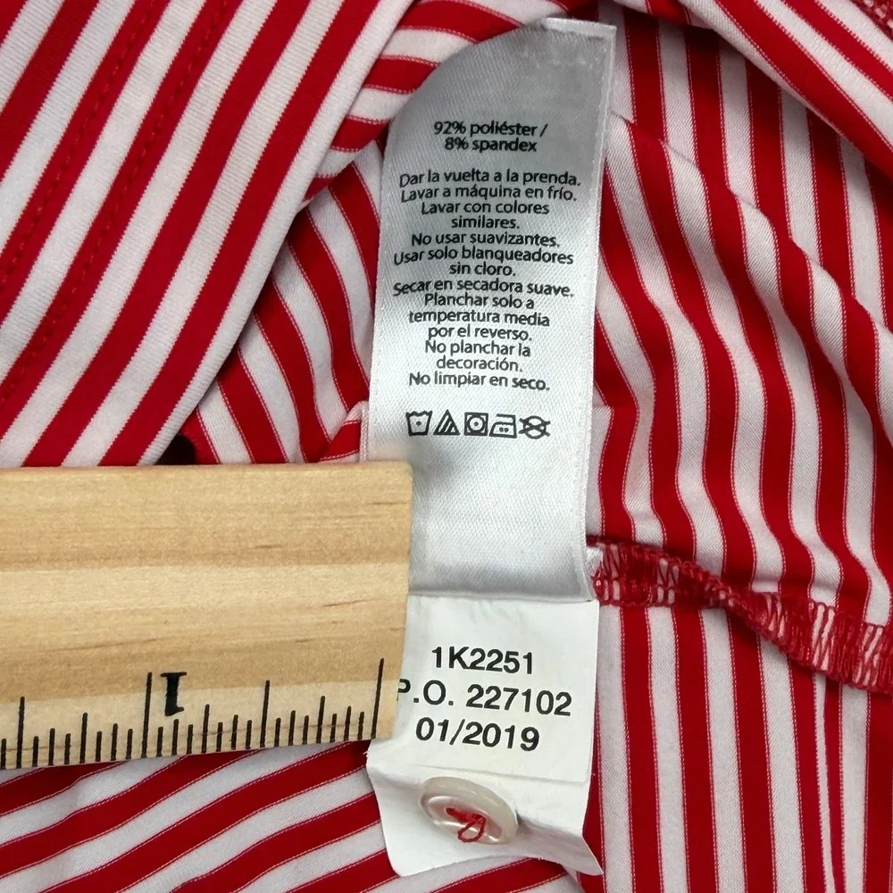 Vineyard Vines Polo Mens M Red Striped Dalhousie Golf St Louis Cardinals MLB